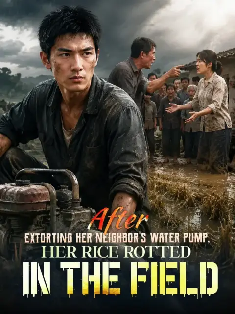 After extorting her neighbor's water pump, her rice rotted in the field