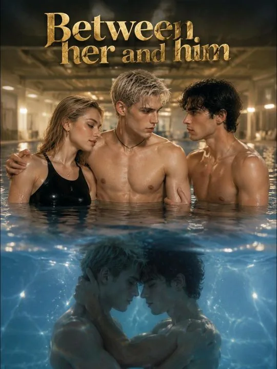 Between her and him