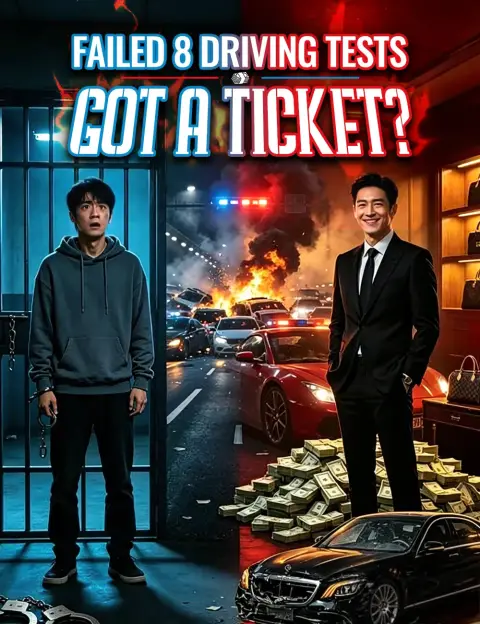 Failed 8 Driving Tests, Got a Ticket?