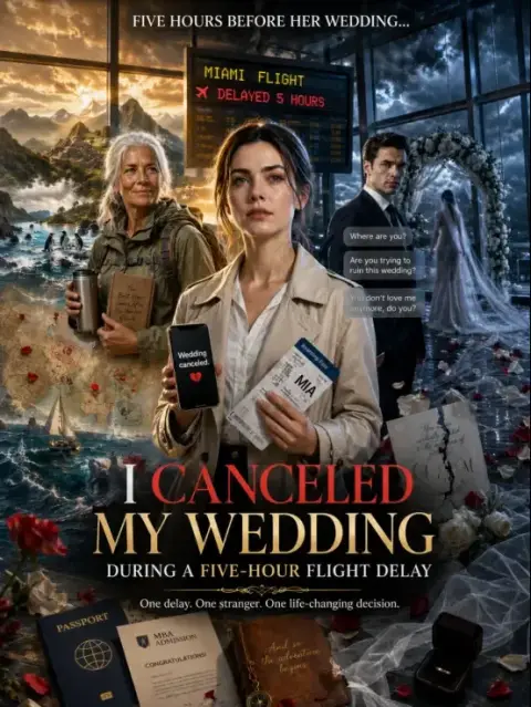 I canceled the wedding during the five-hour flight delay