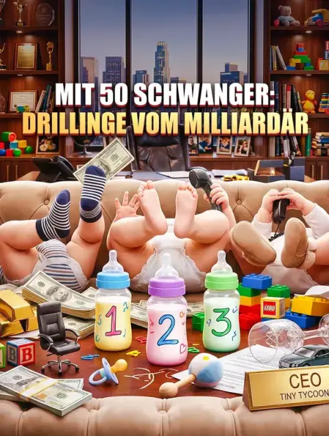 Mit 50 schwanger: Drillinge vom Milliardär