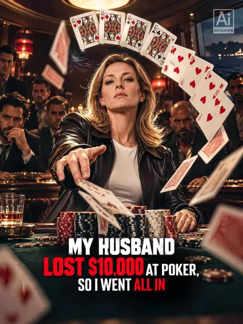 My Husband Lost $10, 000 at Poker, So I Went All In