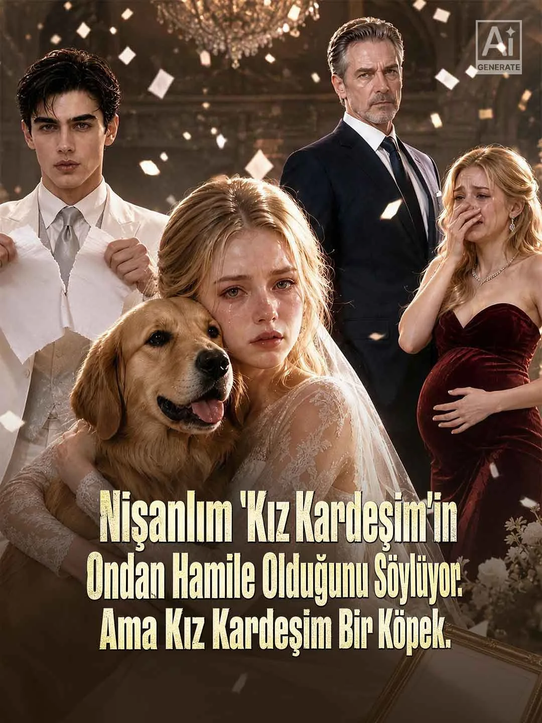 Nişanlım 'Kız Kardeşim'in Ondan Hamile Olduğunu Söylüyor. Ama Kız Kardeşim Bir Köpek.