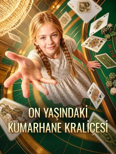 ON YAŞINDAKİ KUMARHANE KRALİÇESİ