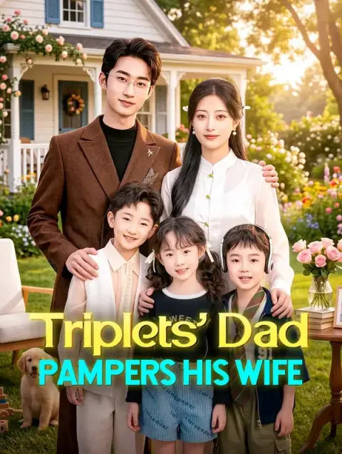 Triplets' Dad Pampers His Wife (Dubbed)